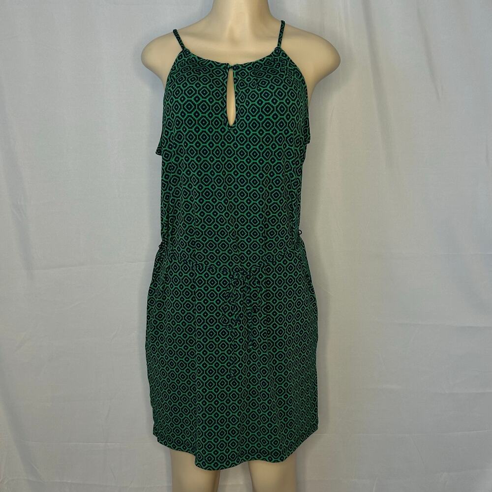 banana republic factory green dress Petite Geo Keyhole – NWT dress in wedding party